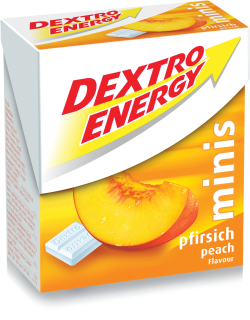 Glukóza Dextro Minis Peach 12 balíkov