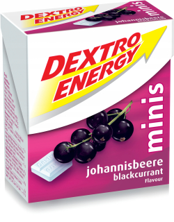 Glukóza Dextro Minis čierne ríbezle 12 balení