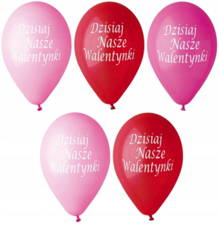 Darček na Valentína - Godan 5 Balóny Today náš balón na Valentína zasiahol