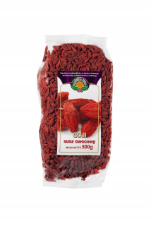 Goji ovocie - ovocie sušené - 500 g prírody