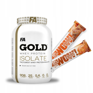 Proteín -  Zlatá srvátka Proteín izolát 908 g proteínu, mizerný