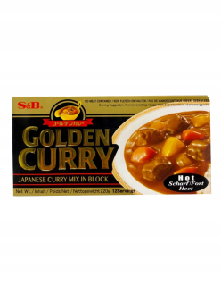 Ázijska kuchyňa - Golden Curry Hot Sharp 220G G S & B