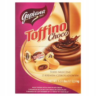 Goplana toffino choco s čokoládovým krémom 2,5 kg