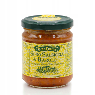 Gran Cucina omáčka s klobásou a vínnym barolom 180g