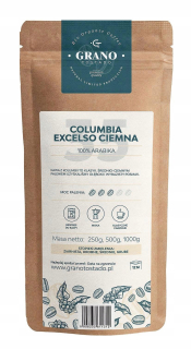 Káva mletá -  GRANO TOSTADO COLUMBIA EXELESO Dark 500 g
