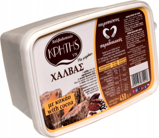 Grécka sezamová halva s kakaom 450g