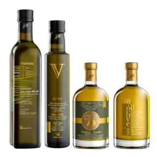 Olivový olej - Grécky olivový olej Vassilakis Estate - znalecká sada