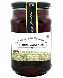 Grécky Honey Kasztanowo - Oak 500 g