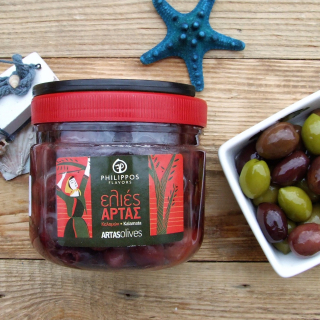 Grécke olivy Dark Kalamata bez jamčiek 500g