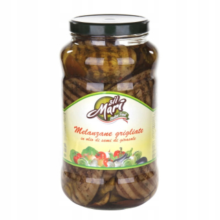 Grilované baklažány v slnečnicovom oleji 3100ml