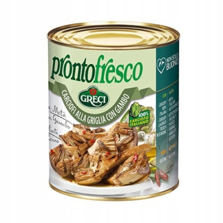 Grilované artičoky s chilli papričkou 780 g GRECI