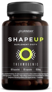 Spaľovač tuku - Grinday Shape Up - spaľovač tukov 60 kapsúl