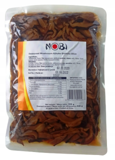 Ázijska kuchyňa - Huba Shiitake marinovaný - 500g pre sushi, rezané