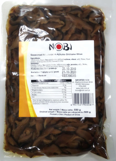 Ázijska kuchyňa - Huby Shitake Marinet 500g pre Sushi Miesto Fry