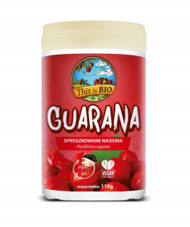 Sušené ovocie - Guarana 100% organické 110 g Toto je bio