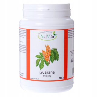 Guarana mletá 500g Natvita - Paullinia Cupana
