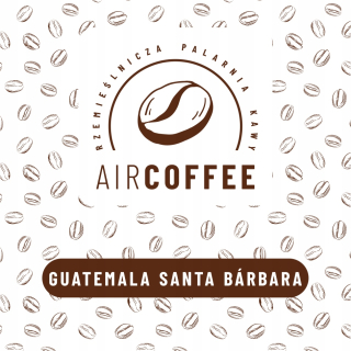 Zrnková káva -  Guatemala Santa Barbara Káva Špeciálna aircoffee