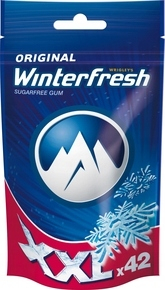 Guma Dreba WinterFresh kabelka XXL 15 ks