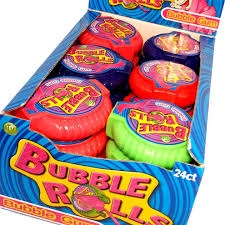 Guma 1 meter Bubble Rolls 4 príchute