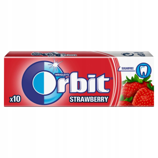 Gumet Orbit Strawberry 10 Drages Talk 30ks