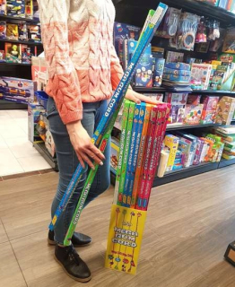 Žuvačka Jojo Mega šnúra guma 40g 50cm! x 12ks