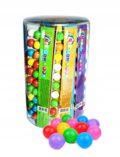 Gumové gule Rainbow Gum 42 ks