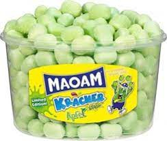 Gumový Maoam Kracher Sour Sour Green 232 ks