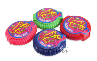 Žuvačka na meračoch Bubble Rolls 24ks Guma