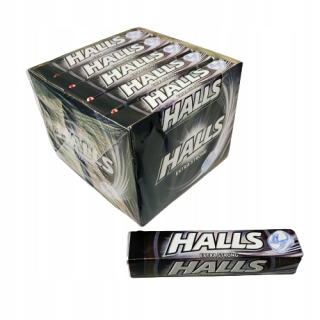HALY EXTRA SILNÉ ČIERNE 20ks MINT CANDIES