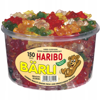 Haribo Barli Gel Miesie XXL 150ks z Nemecka