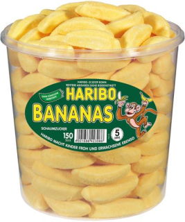 Haribo Bananas Banánové peny 150 ks. 23066