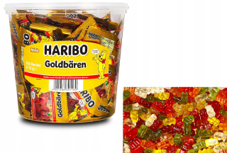 Haribo Minis Gels medvede KG Vedro Detský deň