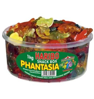 Haribo Phantasia Fruit Jelly Mix 1kg 90542