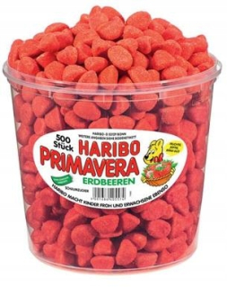 Ovocné jahody HARIBO Primavera 500 ks 05574
