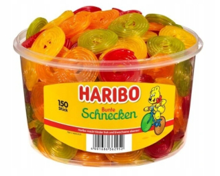 Haribo Rotella Schnecken 150ks