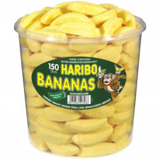 Haribo Banány Banány Banány Banány 150 ks DE