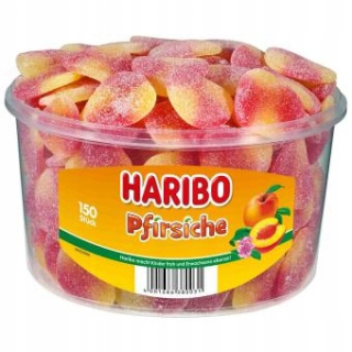 Haribo * broskyne broskyne v cukrá posypať box 150st