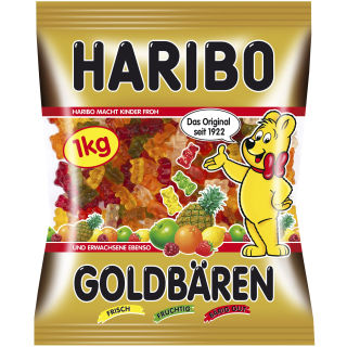 HARIBO LEGENDÁRNE ZLATÉ MEDZINÁRY DO 1 KG ŽIVOTNÉ
