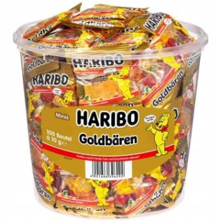 Haribo * Bears medvede Classic 100 Mini Box Box