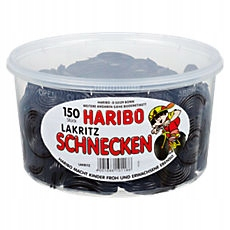 Želé s príchuťou sladkého drievka HARIBO 150 ks 01186