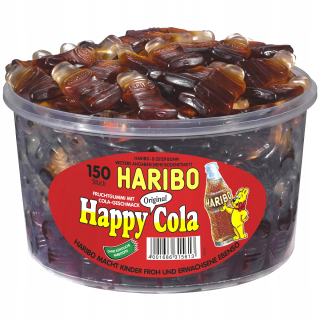 Haribo Gels 1200g Happy Cola 150ks z Nemecka