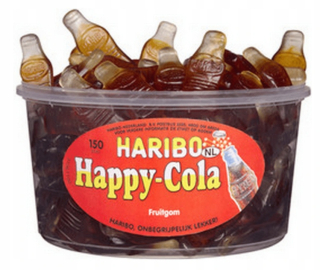 Haribo Gel Cola Kola 150 ks z Nemecka 1200g
