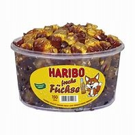 Haribo Gels Fuchse Liski LIS 150 Položky z Nemecka