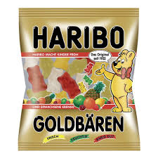 Haribo medvede medvede Goldbaren 1kg Nemecko