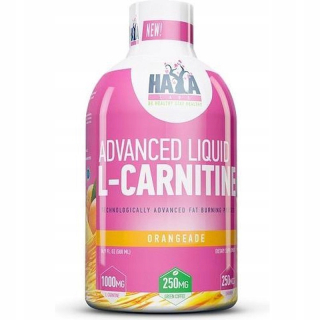 Spaľovač tuku - Haya Labs Kvapalina L-Carnitín 500ml chudnutie