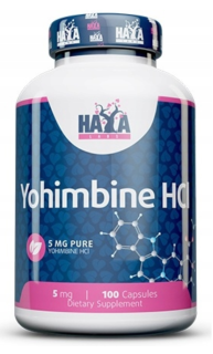 Spaľovač tuku - HAYA LABS YOHIMBINE HCL 100 CAPS. YOHIMBINE 5 MG