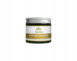 CBD - Konope Kráľ Kapsule CBD kanabisom olej 10% 50sztuk