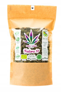 CBD - Konopný čaj eco vysuší konope Fedora 17 CBD 80g