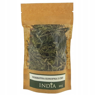 CBD - Konopný čaj s CBD suchom - čaj s CBD - 20g