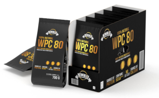Proteín - HERKULES WPC80 2100g KONCENTRÁT Mlekovita 3x700g